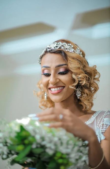 Bridal makeup fashion