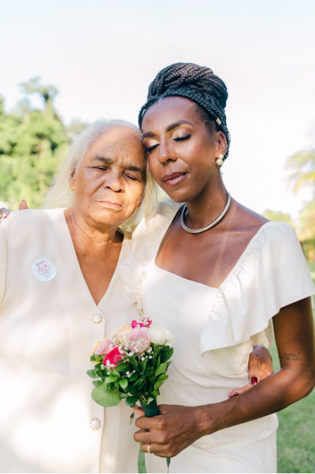 Bride's grandmother's dress