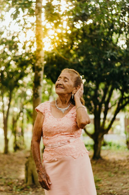 Bride's grandmother's dress