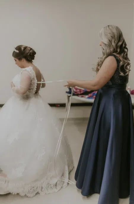 Bride's sister dress