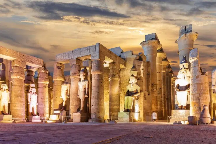 صورة لأحد الأماكن التاريخية العريقة بالأقصر