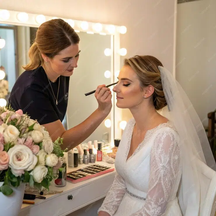 لمسات احترافية من ال Makeup artist 
