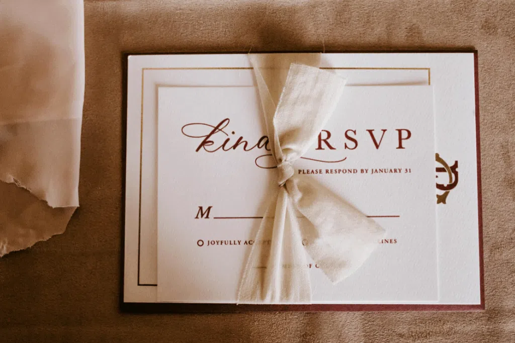 Welcome message to wedding guests