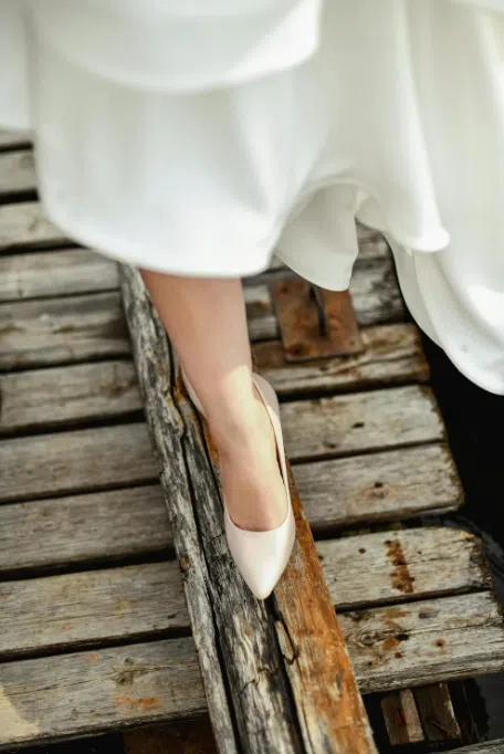 Wedding dress fabrics