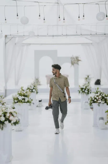 Professional wedding photographer