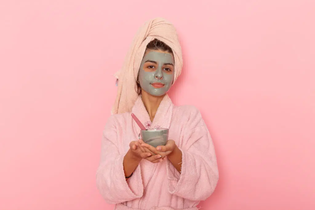 Scrubbing is the removal of dead skin on your face and body to get glowy skin.